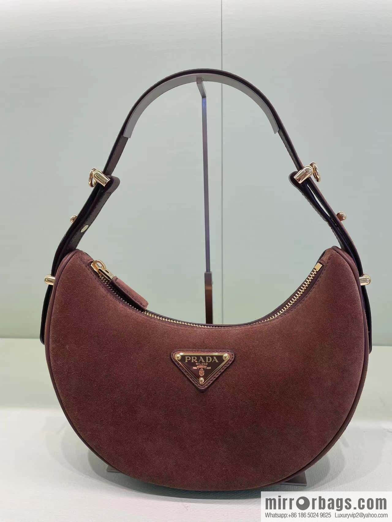 PRADA 🎉 Moon handbag 🎉 1BC194 fleece🎉🎉