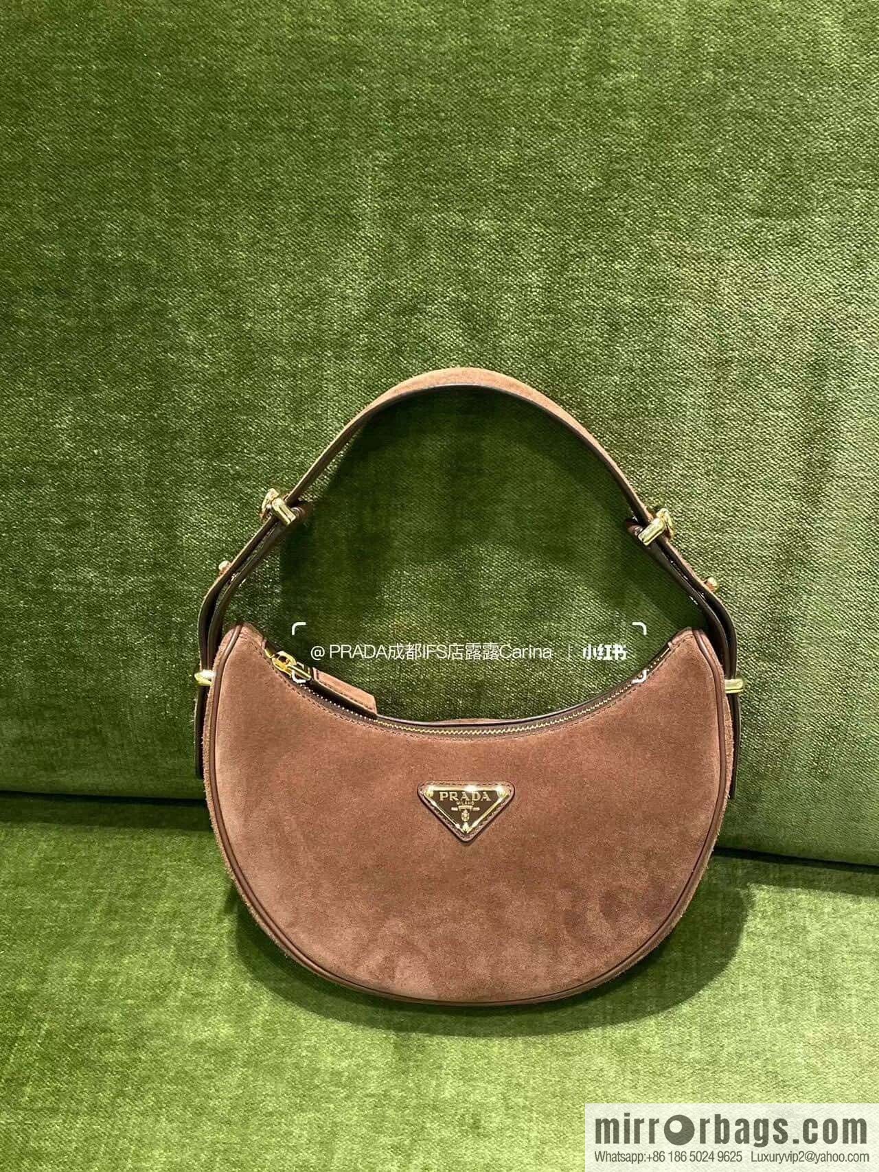 PRADA 🎉 Moon handbag 🎉 1BC194 fleece🎉🎉