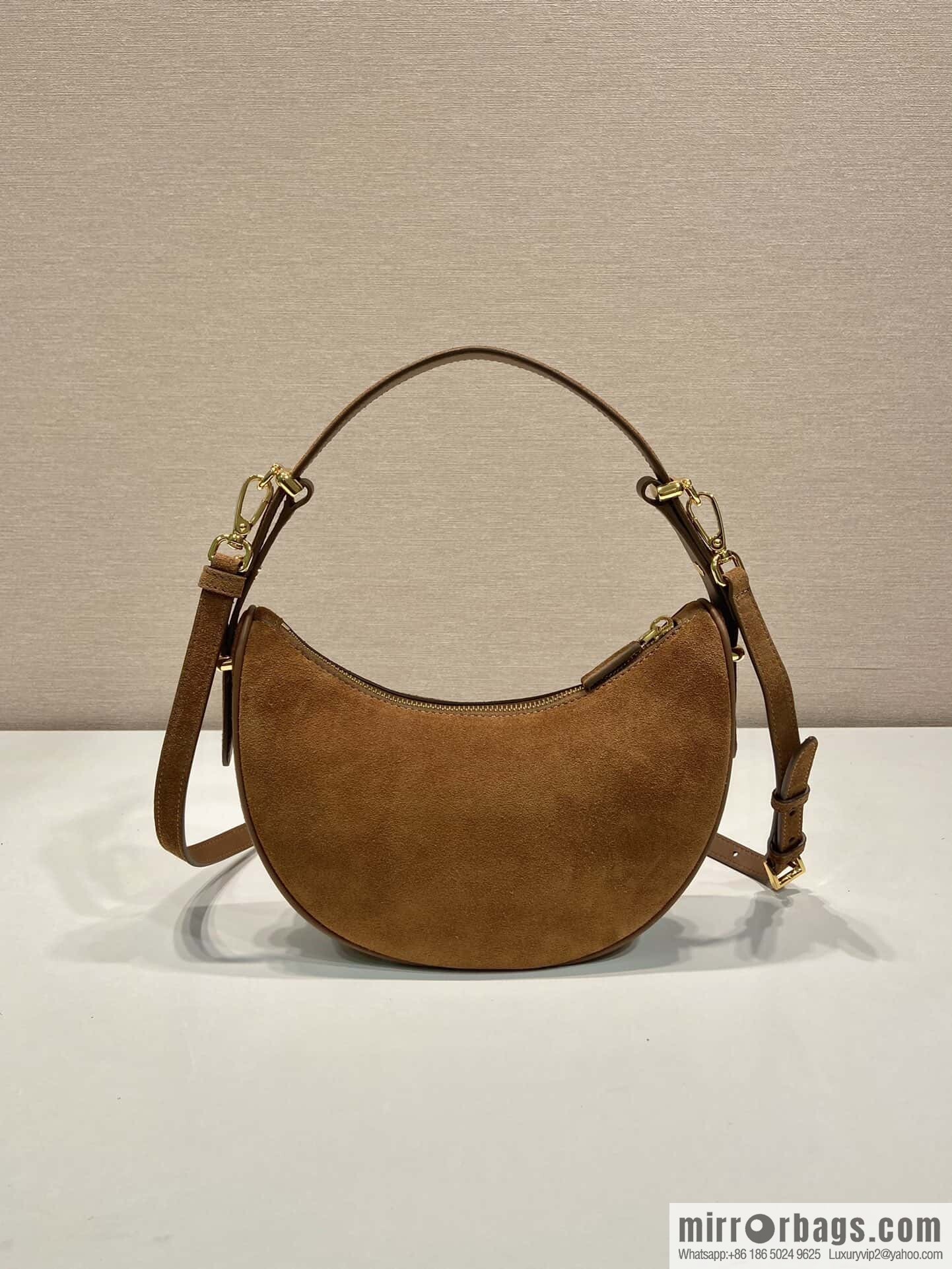 PRADA 🎉 Moon handbag 🎉 1BC194 fleece🎉🎉