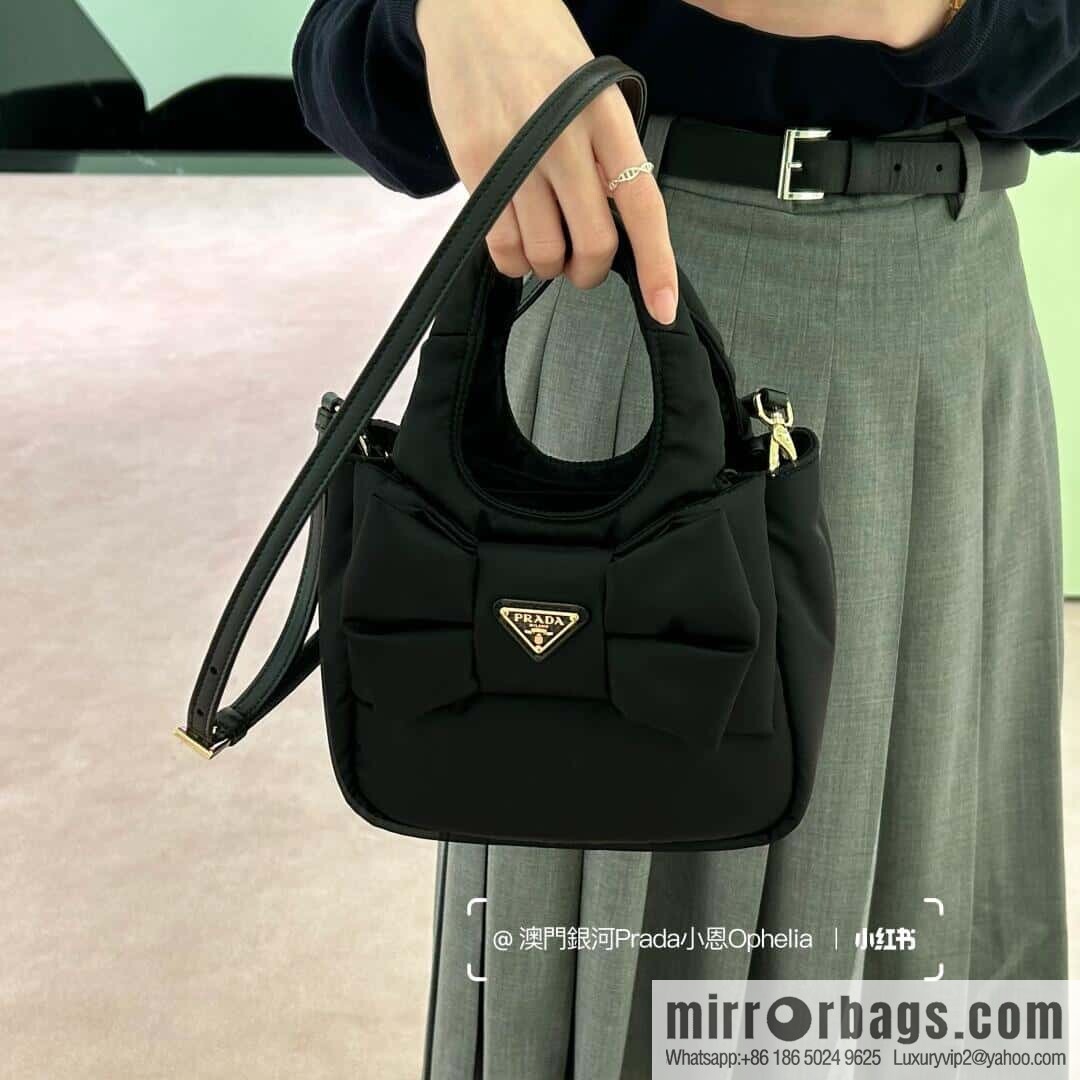 PRADA 🎉 bow 🎉 1BA359 vegetable basket🎉🎉