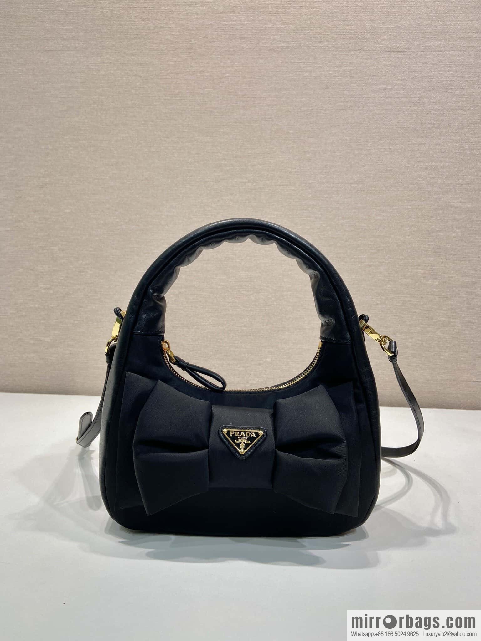 PRADA 🎉 bow 🎉 1BC241 armpit bag🎉🎉
