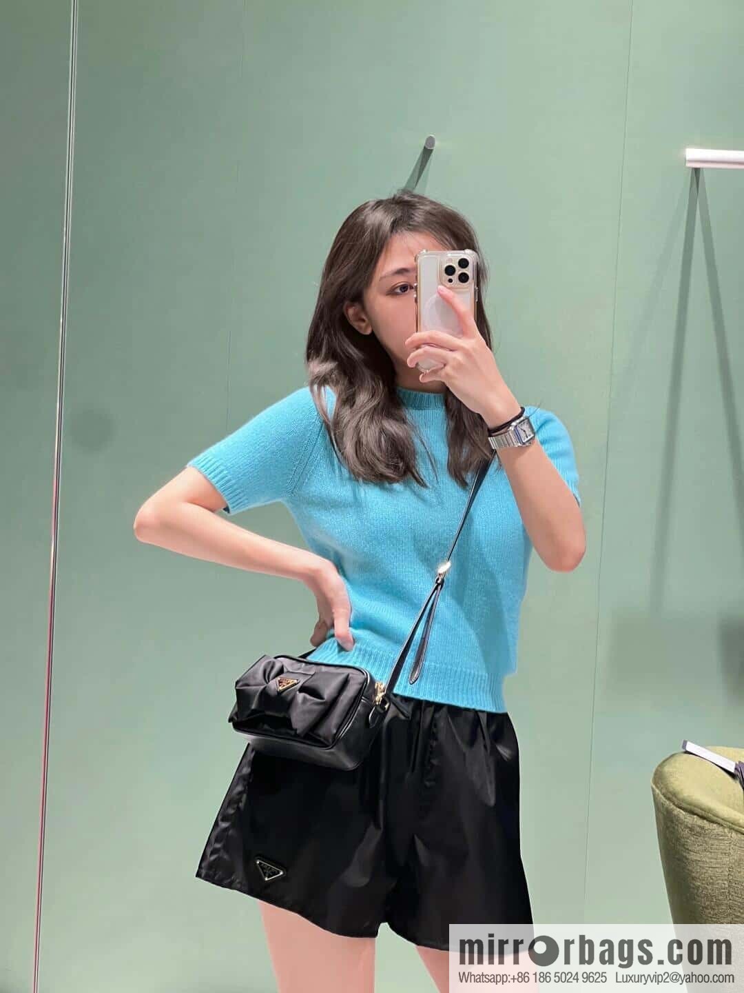 PRADA 🎉 bow 🎉 1BC242 shoulder bag🎉🎉