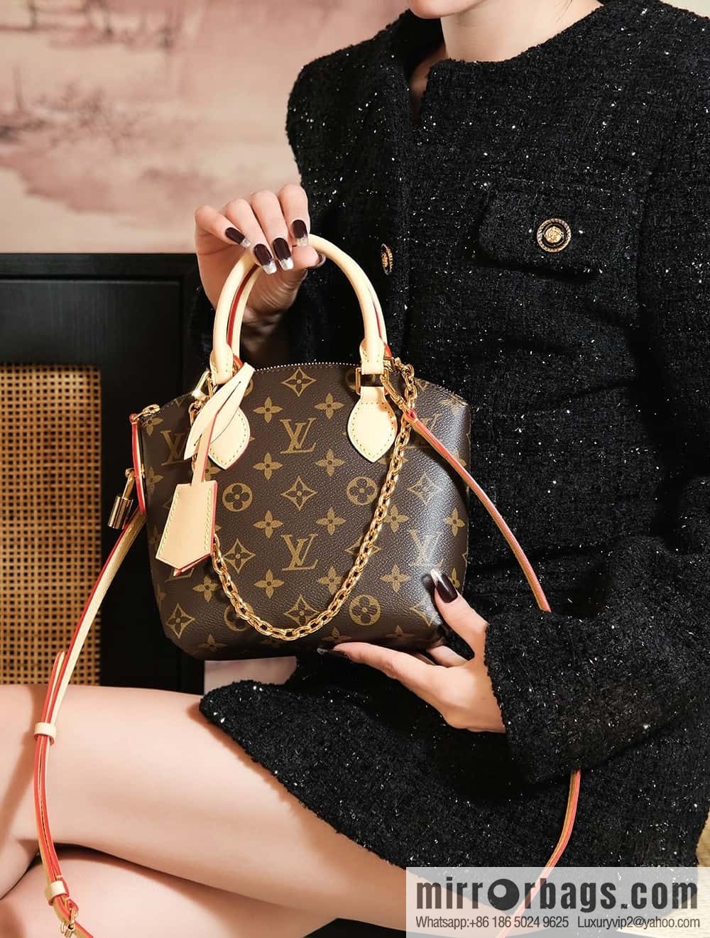 LV 𝐋𝐎𝐂𝐊𝐈𝐓 𝐁𝐁 Chip Rhombus Code Series #M