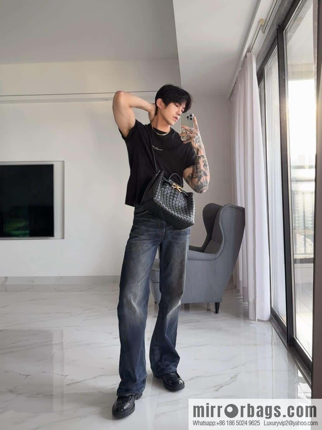BV Medium Andiamond 766016 Black