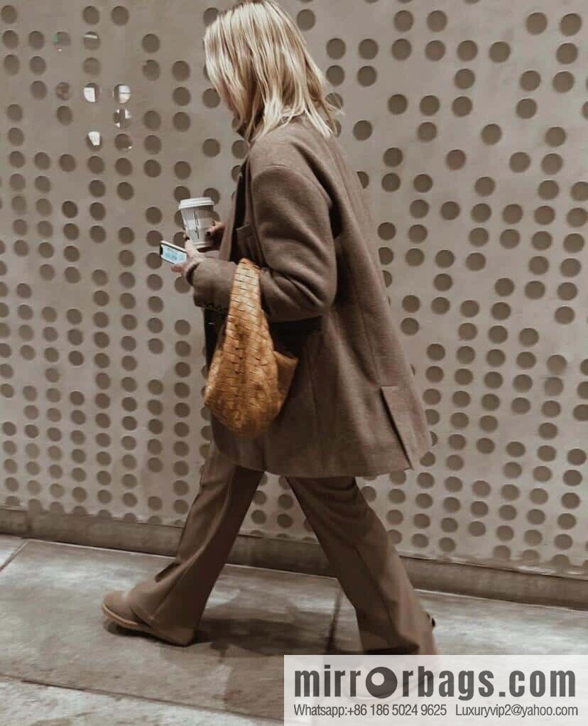 BV Jodie Shoulder Backpack 600261 Caramel