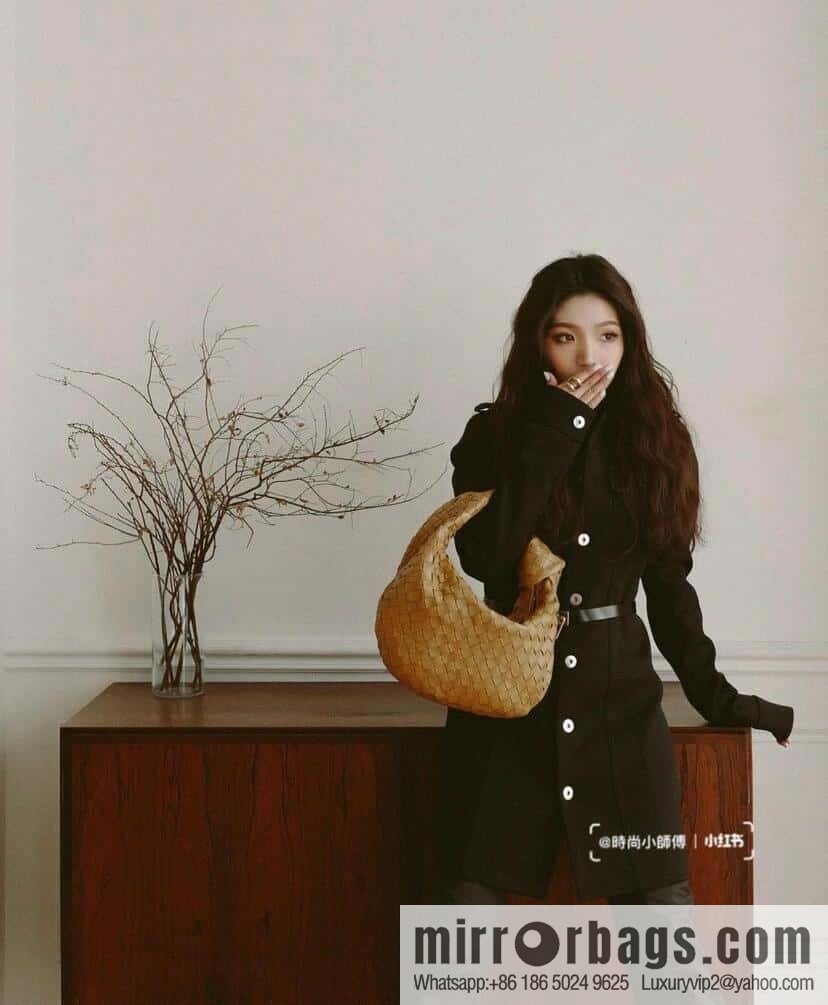 BV Jodie Shoulder Backpack 600261 Caramel