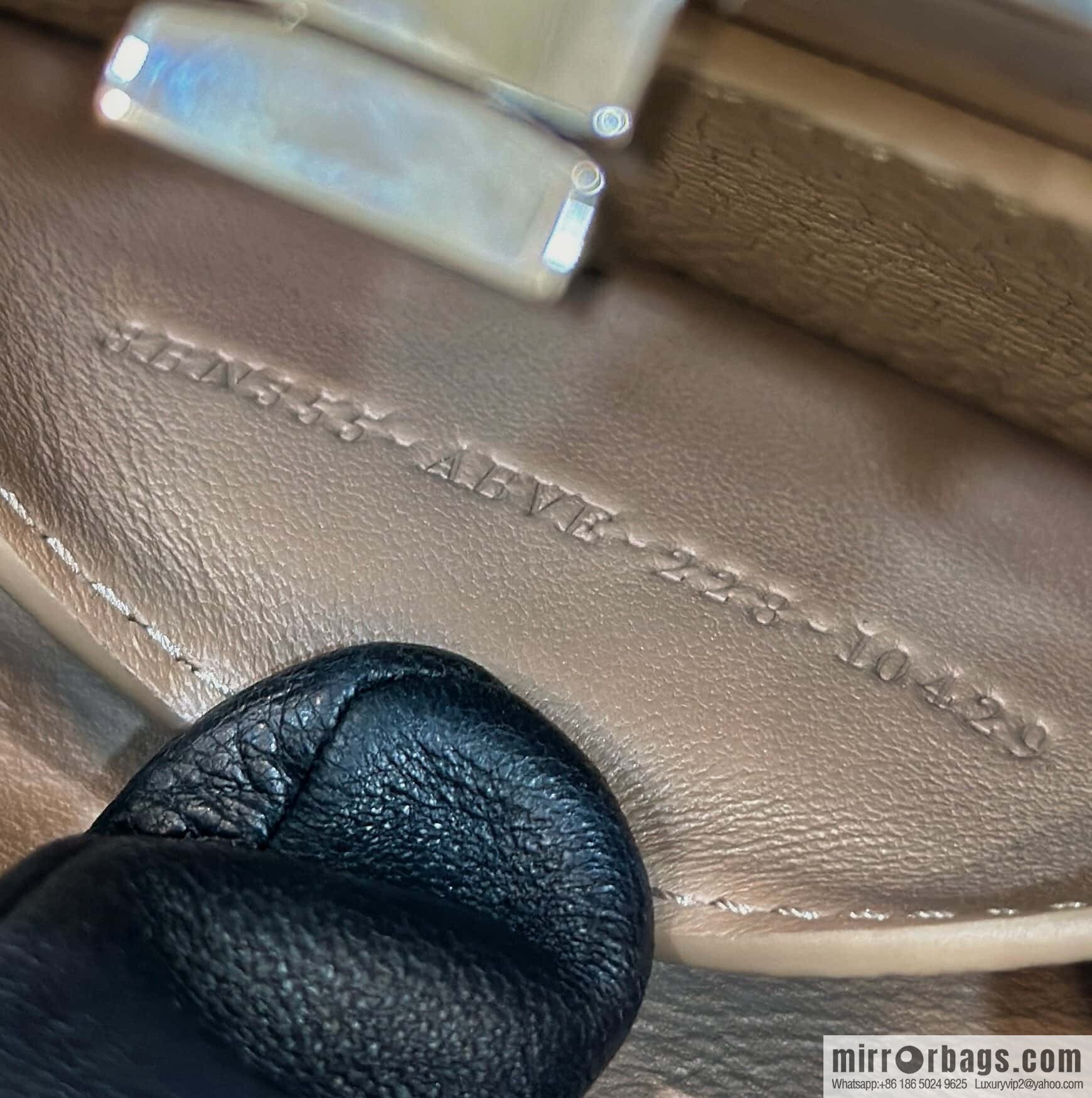 FENDI peekaboo new series I see you petite model number 80133As gray