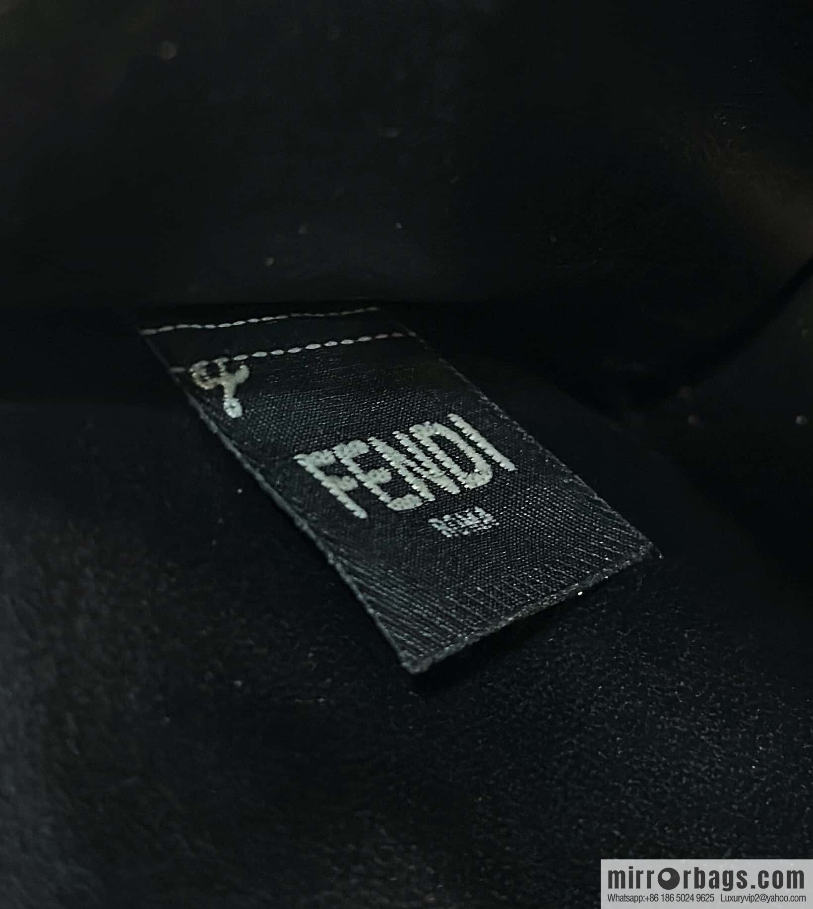 FENDI peekaboo new series I see you petite model number 80133As black