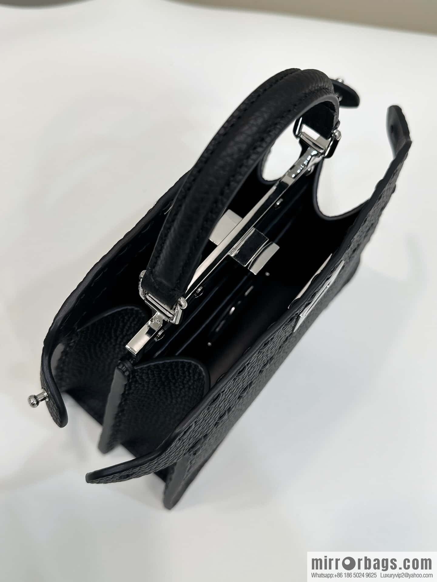 FENDI peekaboo new series I see you petite model number 80133As black