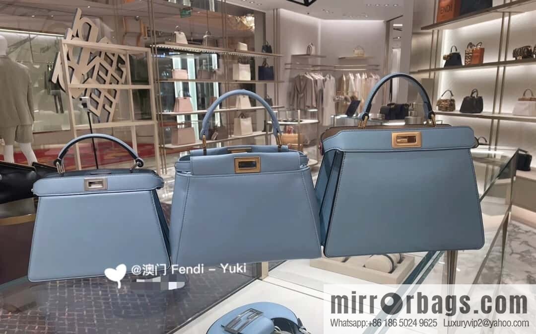 FENDI peekaboo series, model number: 8315 blue