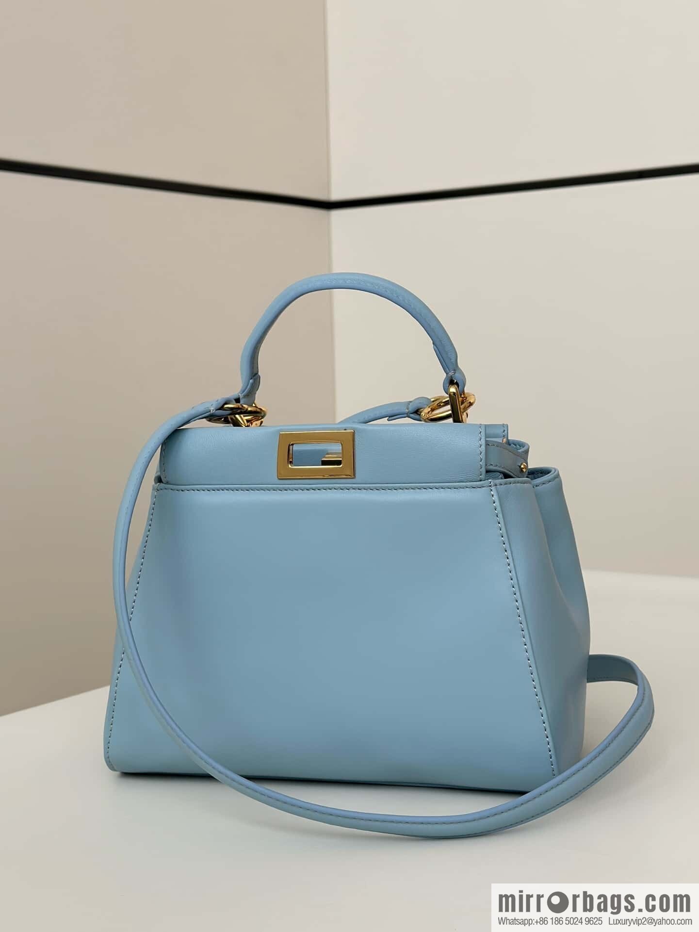 FENDI peekaboo series, model number: 8315 blue