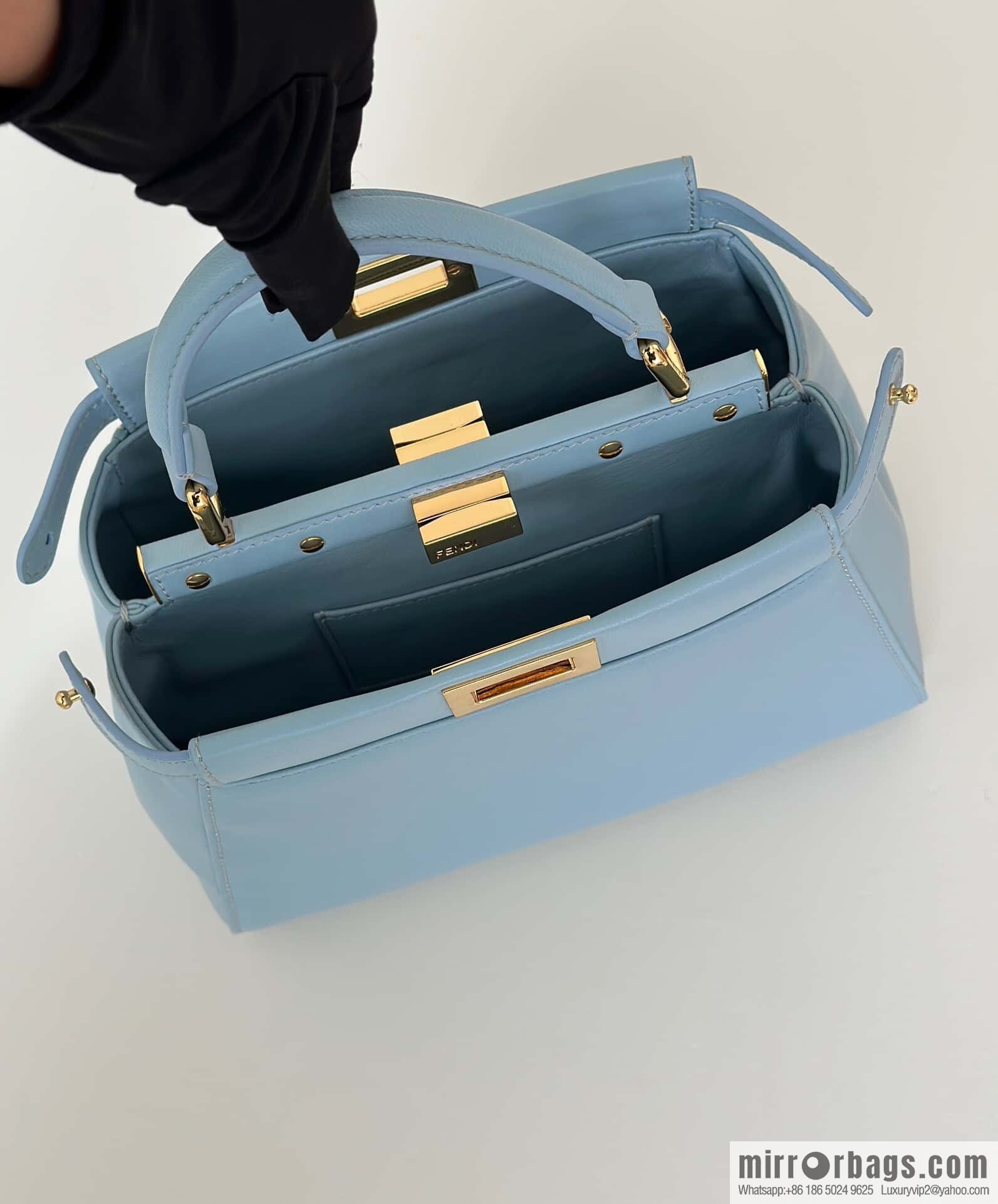 FENDI peekaboo series, model number: 8315 blue