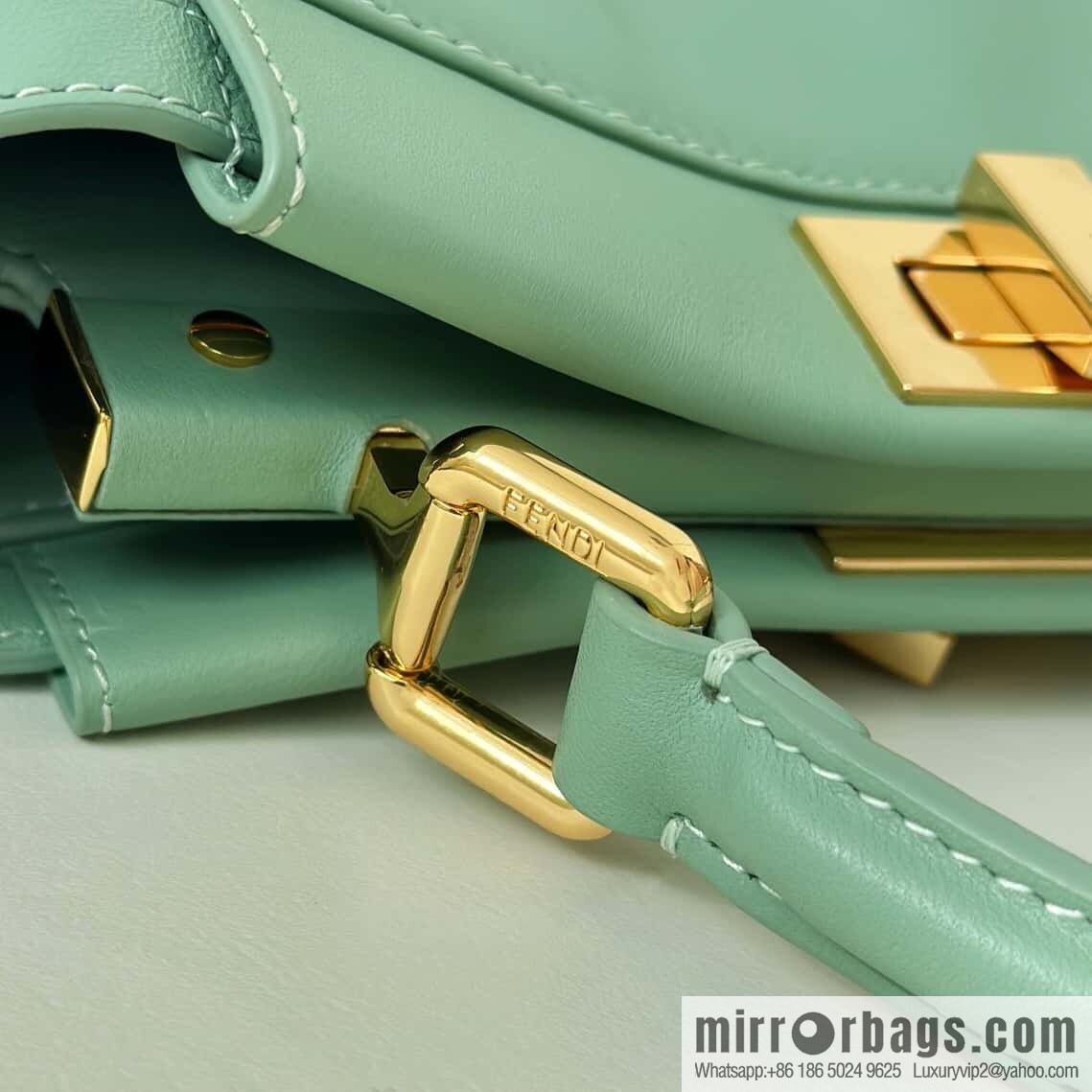 FENDI peekaboo series, model number: 8315 green