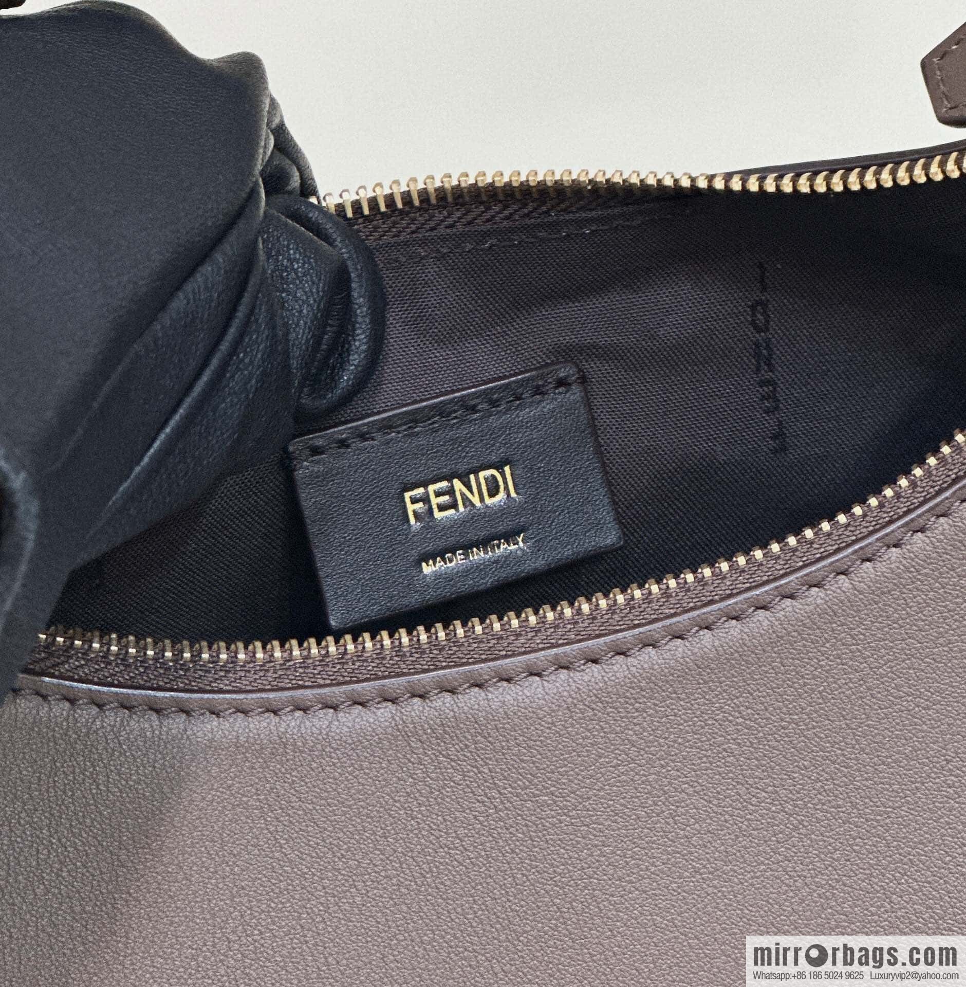 FENDI Fendigraphy: 80056m chocolate brown