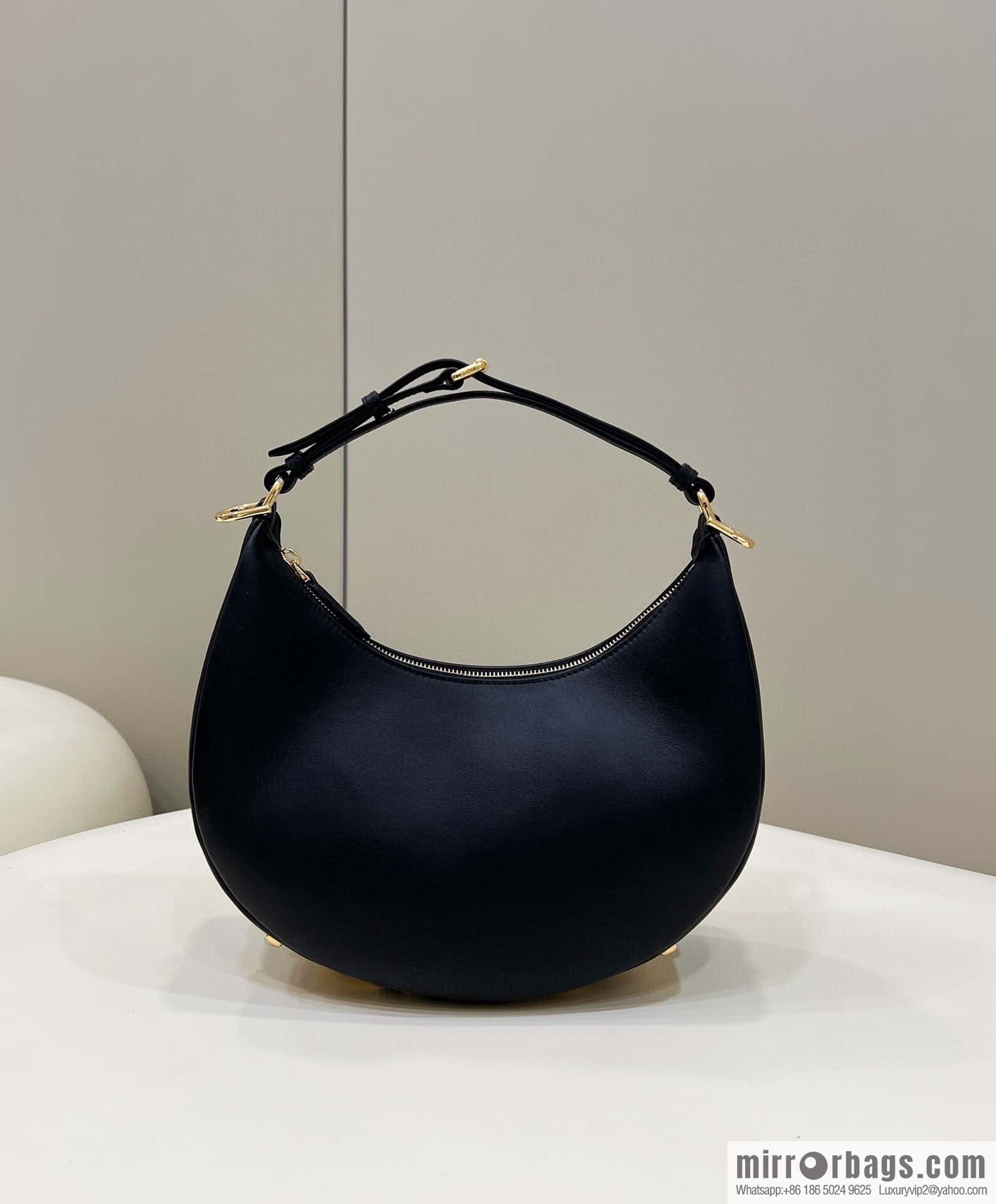 FENDI Fendigraphy armpit bag, model number: 80056m black