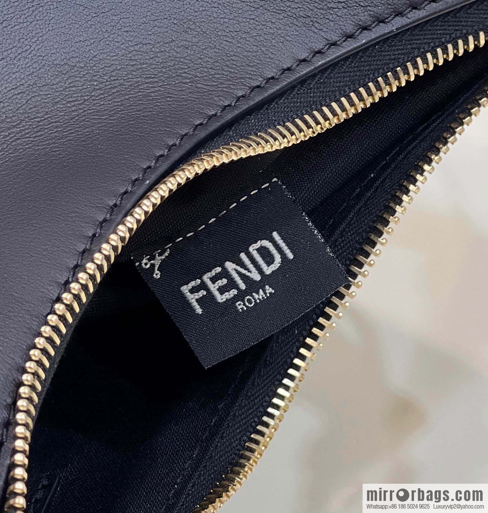 FENDI Fendigraphy armpit bag, model number: 80056m black