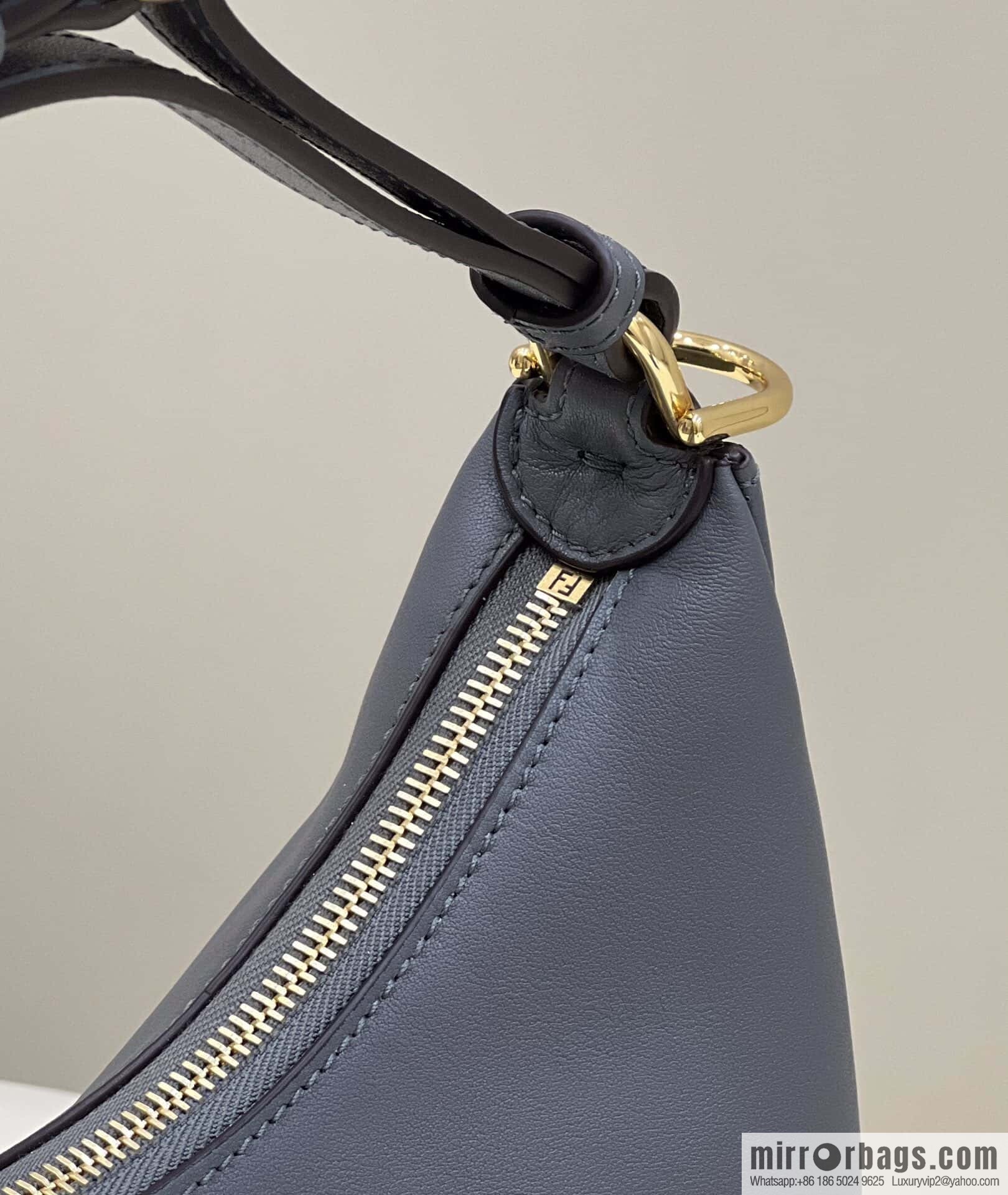 FENDI Fendigraphy armpit bag, model number: 80056m gray