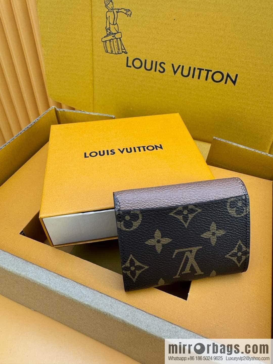 LV M80725 [Official all-steel chip version] This Zoé wallet