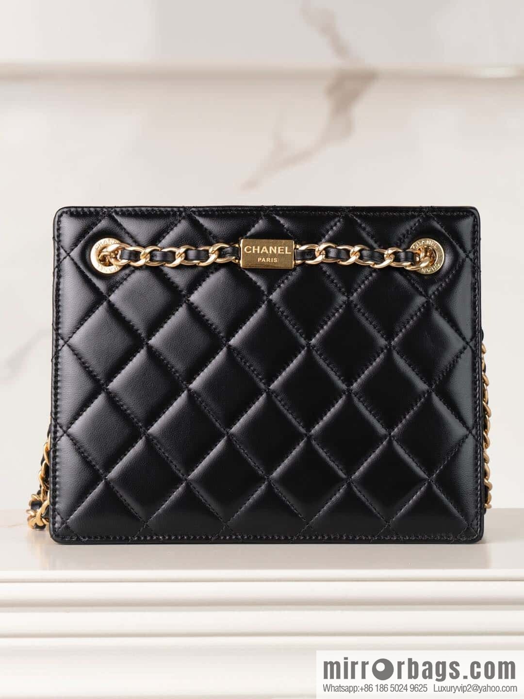 ππ‘ππ§ππ₯ πππ€ square, dinner chain bag, black π€ AS5204