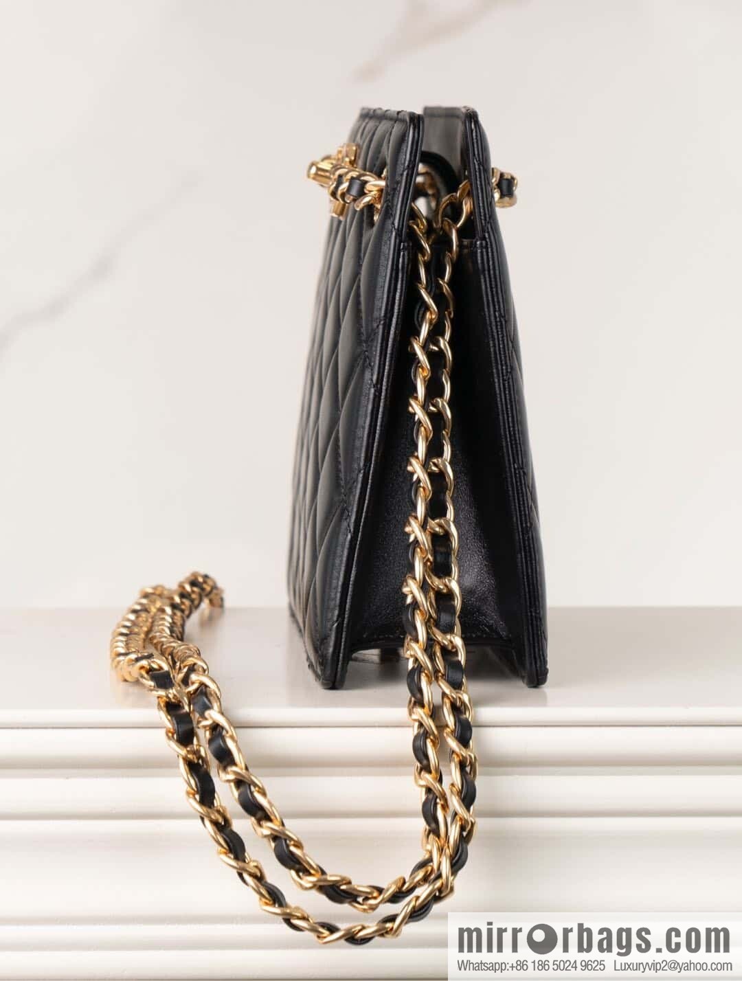 ππ‘ππ§ππ₯ πππ€ square, dinner chain bag, black π€ AS5204