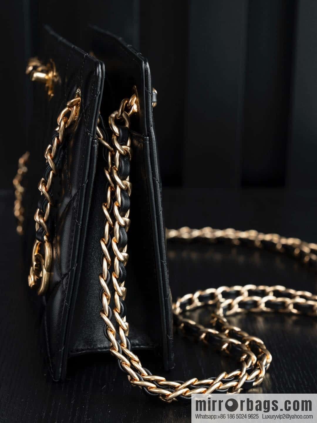 ππ‘ππ§ππ₯ πππ€ square, dinner chain bag, black π€ AS5204