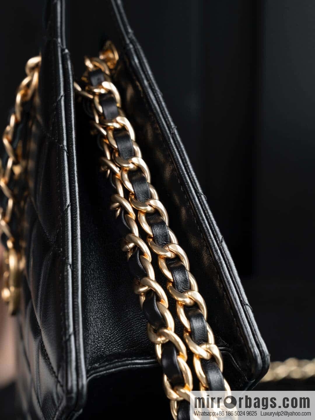 ππ‘ππ§ππ₯ πππ€ square, dinner chain bag, black π€ AS5204