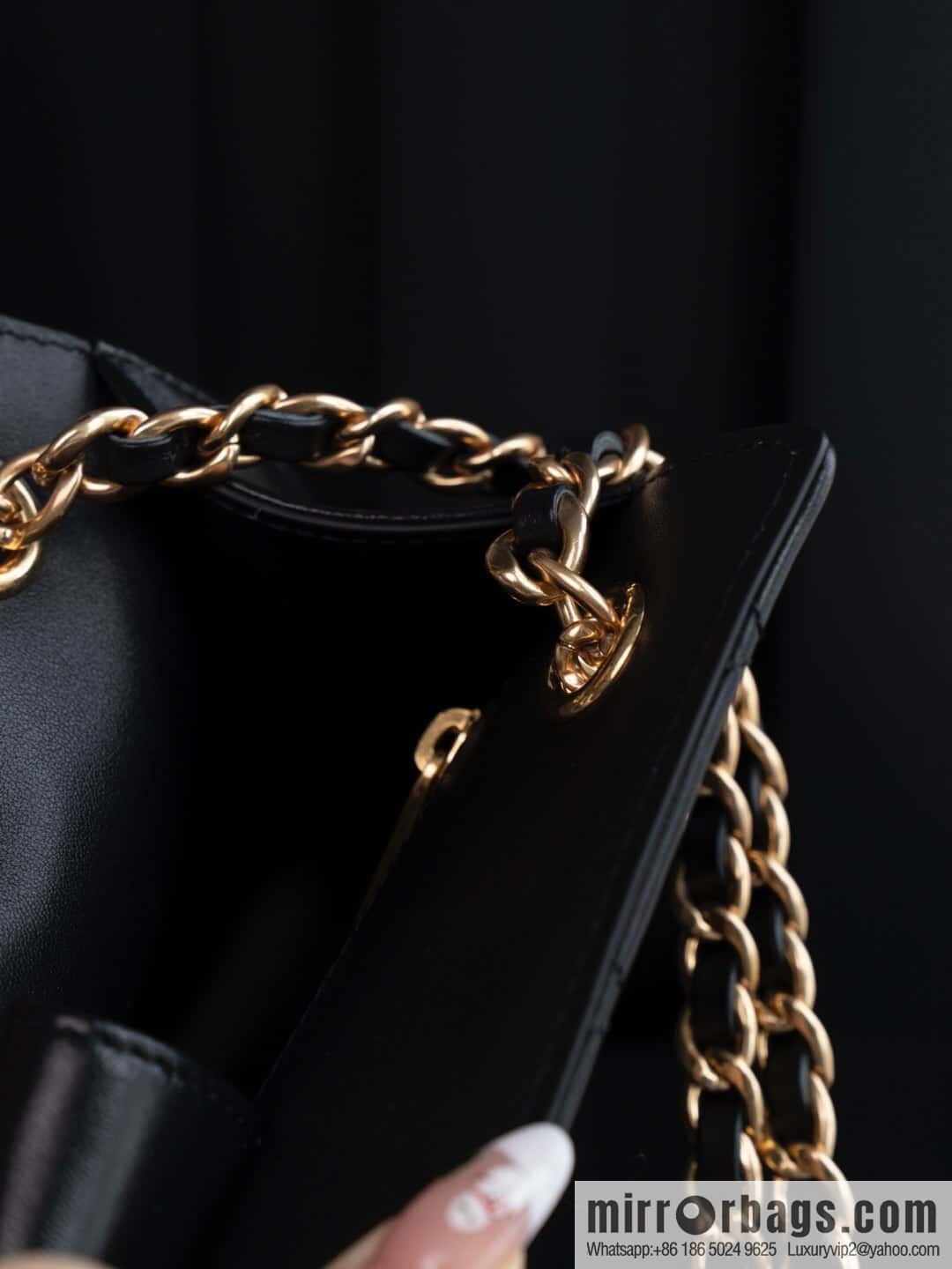 ππ‘ππ§ππ₯ πππ€ square, dinner chain bag, black π€ AS5204