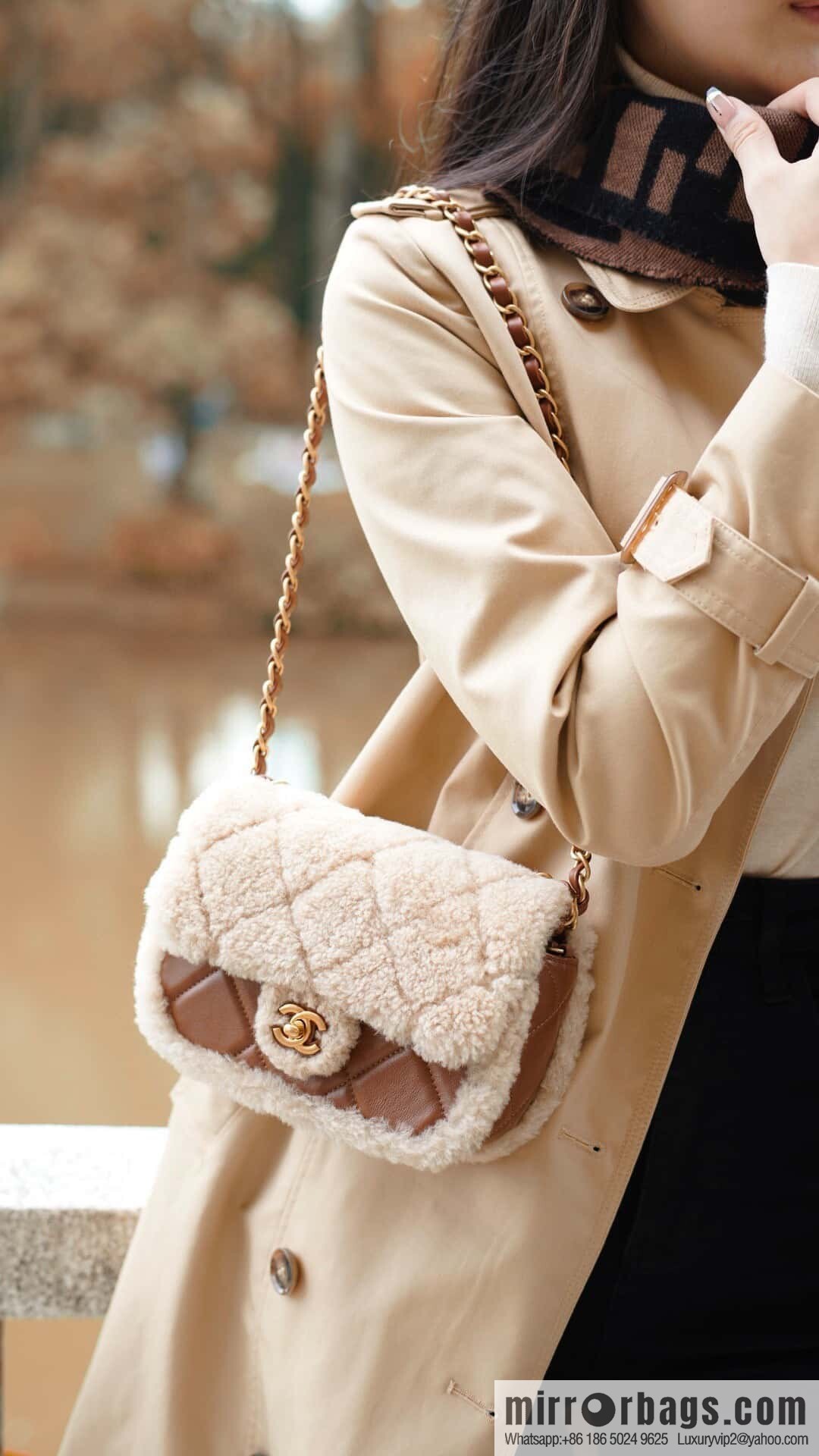 𝗖𝗵𝗮𝗻𝗲𝗹 𝟮𝟰𝗸 catwalk model | Teddy bear 🧸 lamb wool S AS5148