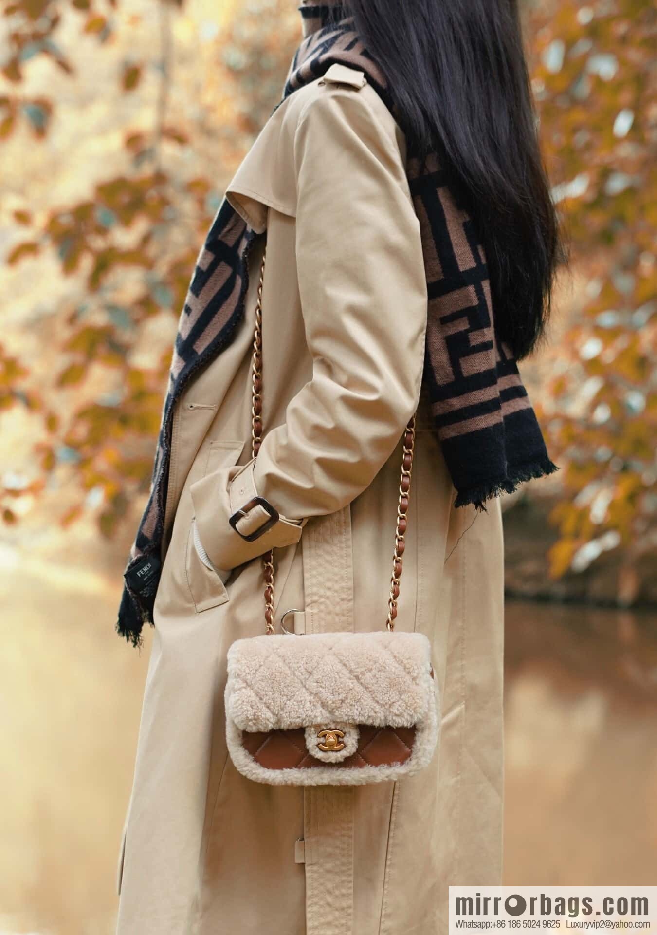 𝗖𝗵𝗮𝗻𝗲𝗹 𝟮𝟰𝗸 catwalk model | Teddy bear 🧸 lamb wool S AS5148