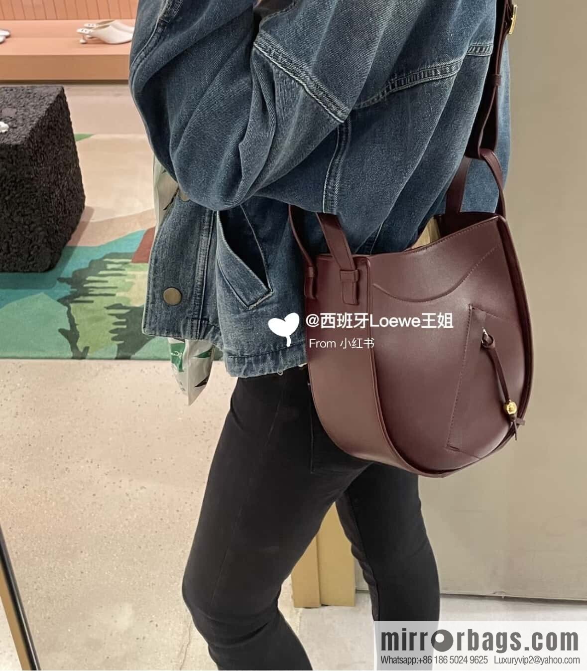 LOEWE new hammock arrival 🎉 0683 burgundy