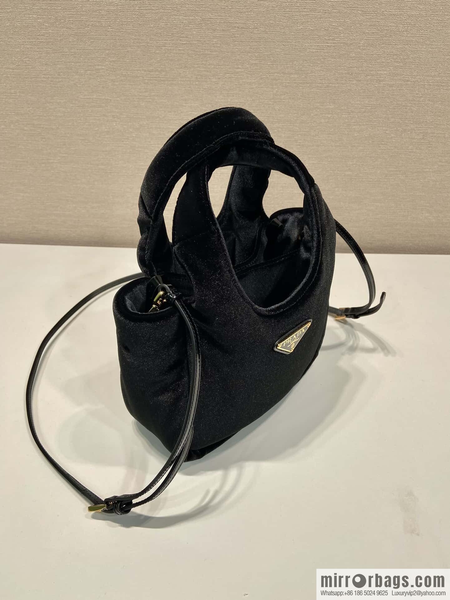 PRADA 🎉 Velvet Bucket Bag 🎉 1BA410🎉