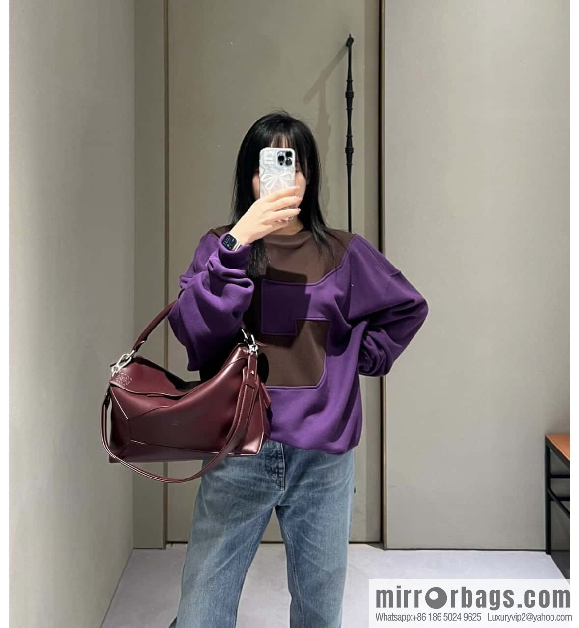 LOEWE new puzzle 0531 burgundy