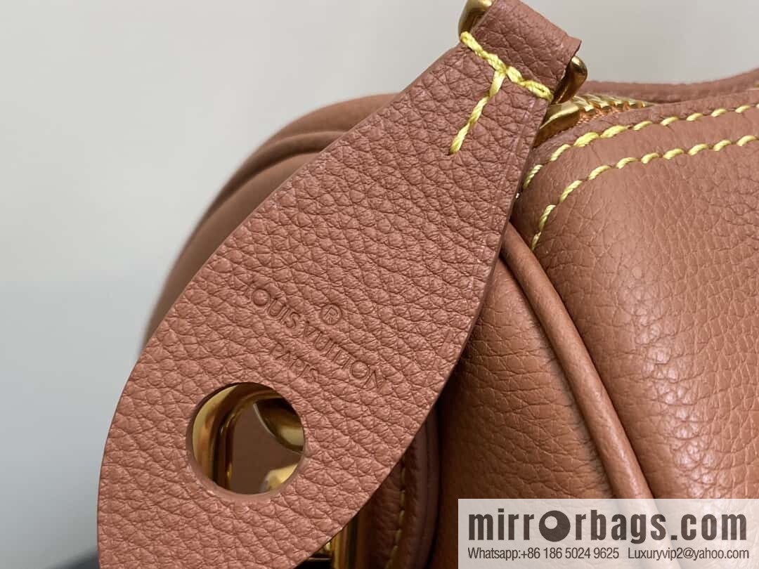 [Original order boutique] M12672 brown full leather, pillow bag speedy series SPEEDY P9 BANDOULIZRE40 handbag