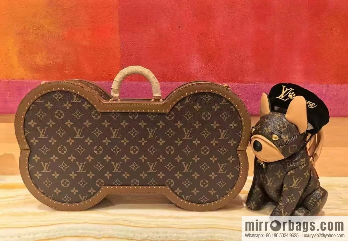 [Original order boutique] M12617 presbyopia, French Dou dog shoulder bag series, this Pooch Bag handbag