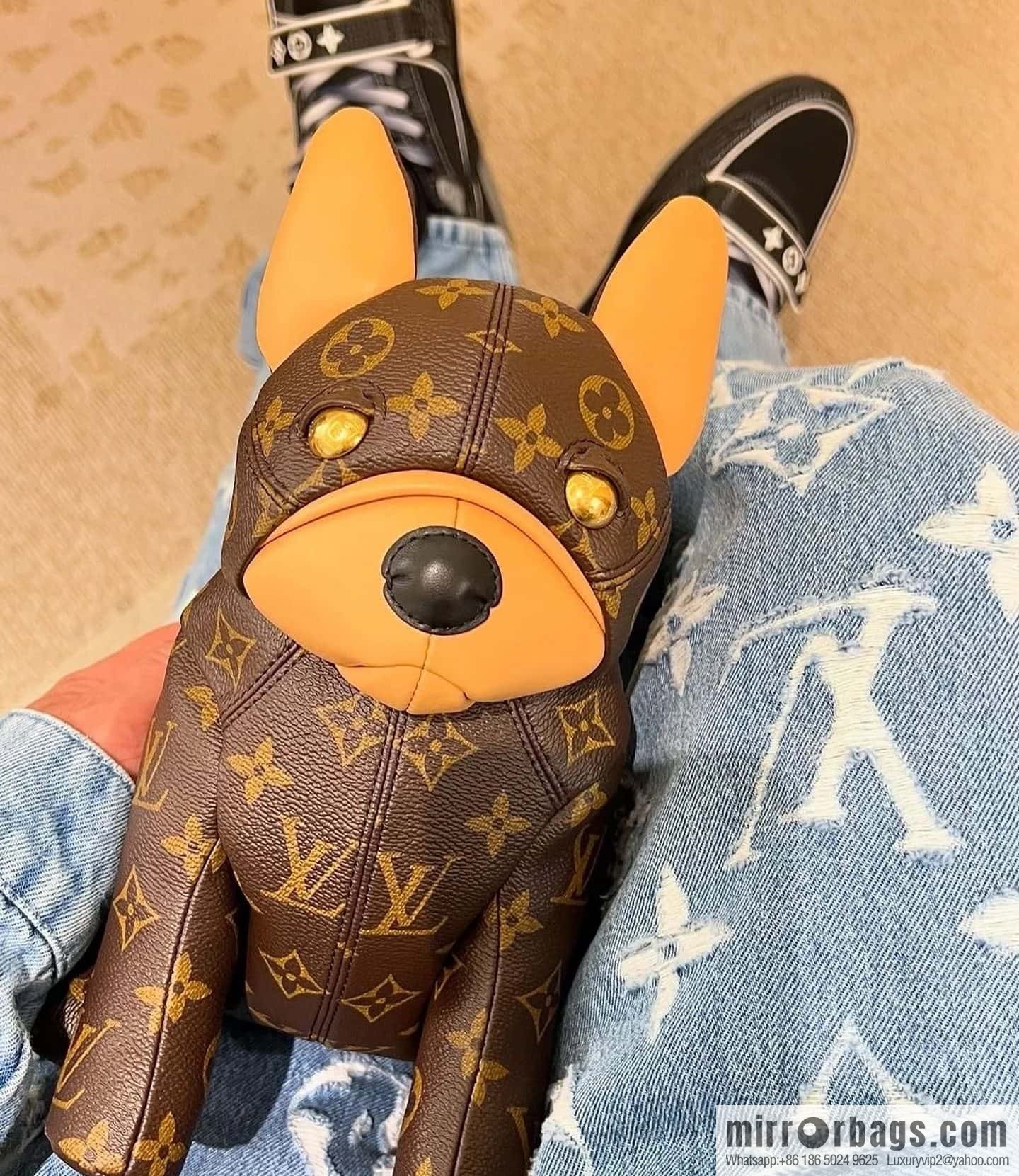 [Original order boutique] M12617 presbyopia, French Dou dog shoulder bag series, this Pooch Bag handbag