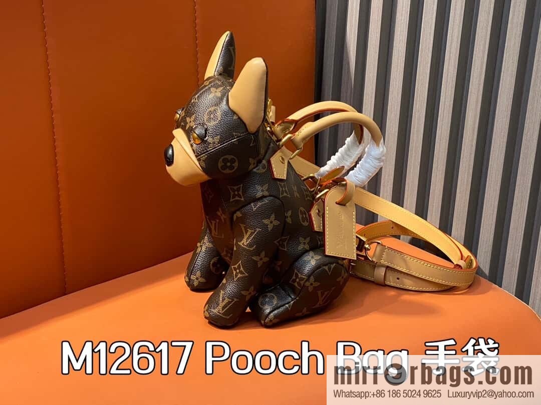 [Original order boutique] M12617 presbyopia, French Dou dog shoulder bag series, this Pooch Bag handbag