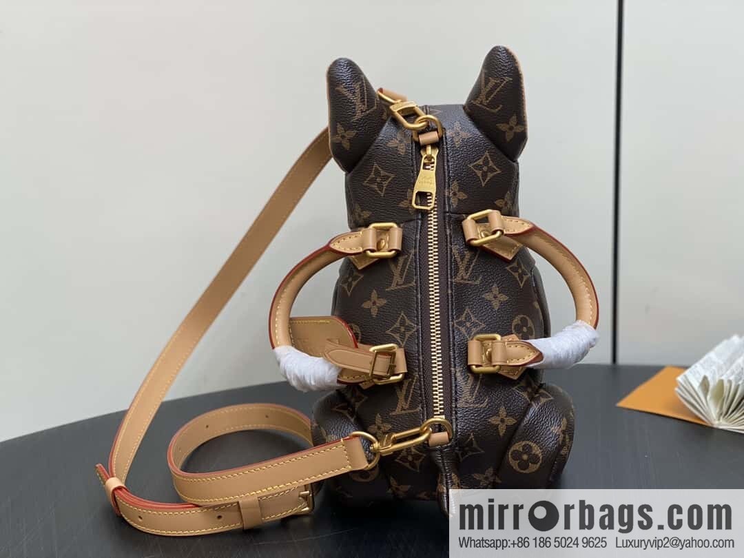 [Original order boutique] M12617 presbyopia, French Dou dog shoulder bag series, this Pooch Bag handbag