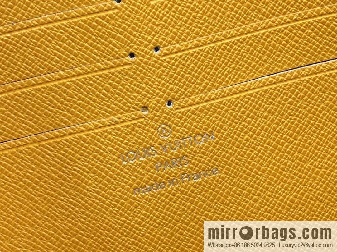 [Original order boutique] M12820 old flower yellow, handbag clutch series M61692 + versatile Pochette Voyage clutch bag