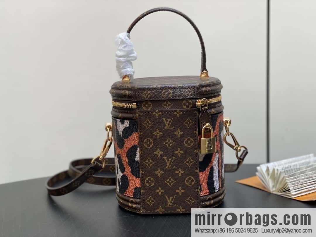 [Original order boutique] M13846 leopard print, drum bag, fortune bag VANITY handbag