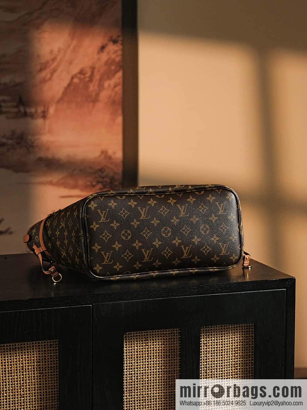 LV 𝐍𝐄𝐕𝐄𝐑𝐅𝐔𝐋𝐋 chip diamond beating code shopping bag series #M