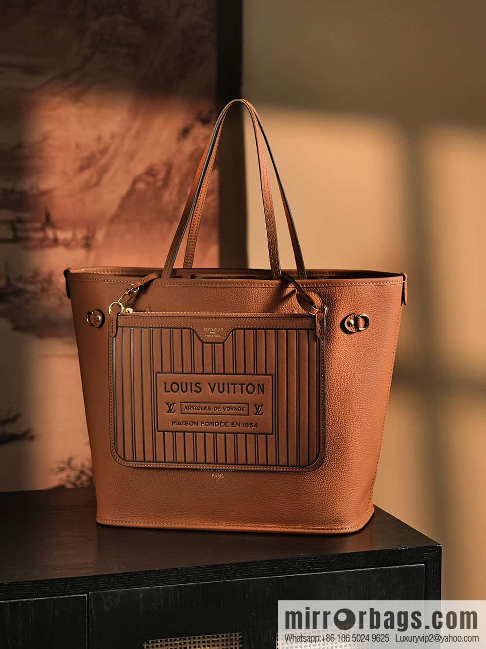 LV 𝐍𝐄𝐕𝐄𝐑𝐅𝐔𝐋𝐋 chip diamond beating code shopping bag series #M