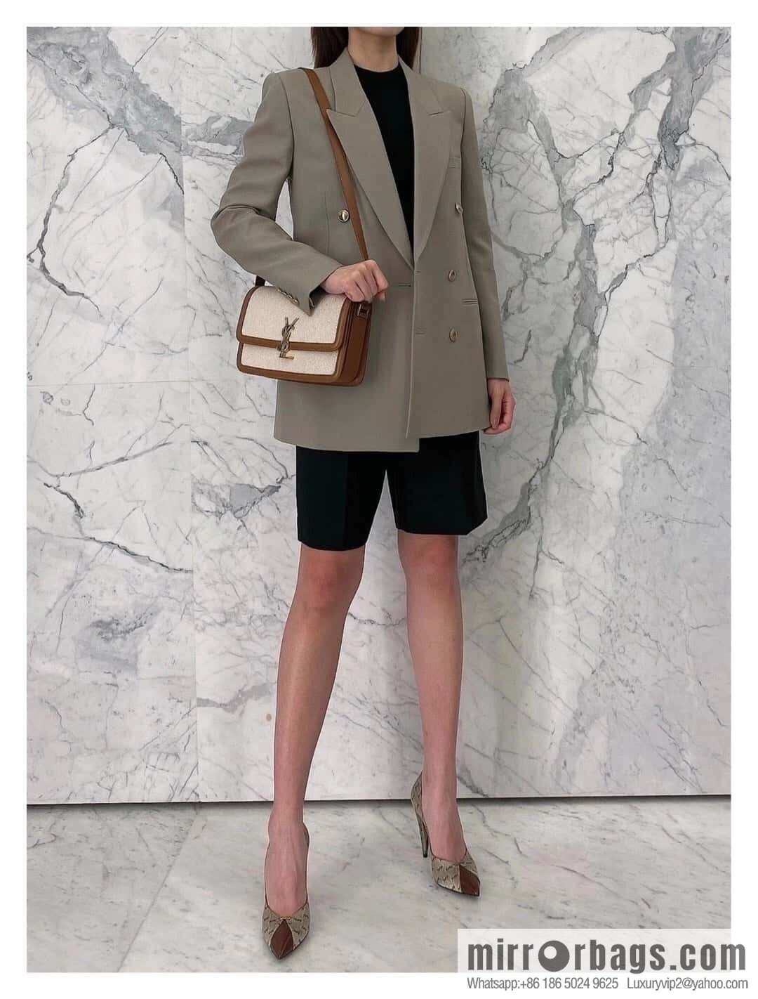 YSL 𝑺𝑶𝑳𝑭𝑬𝑹𝑰𝑵𝑶-𝟮𝟯𝒄𝒎 Model: 634305