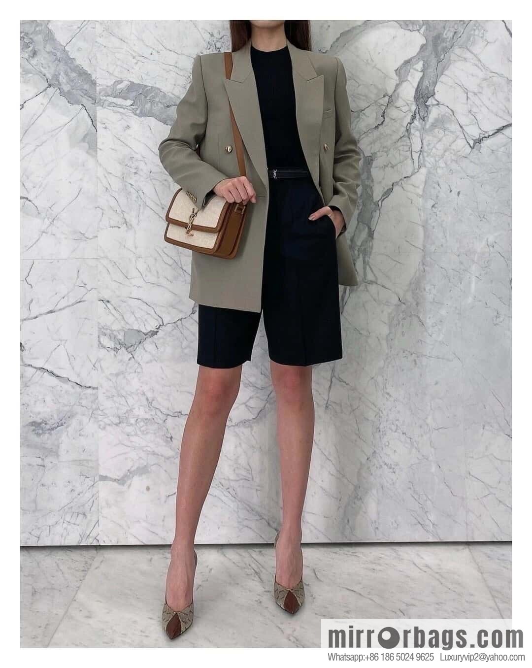 YSL 𝑺𝑶𝑳𝑭𝑬𝑹𝑰𝑵𝑶-𝟮𝟯𝒄𝒎 Model: 634305