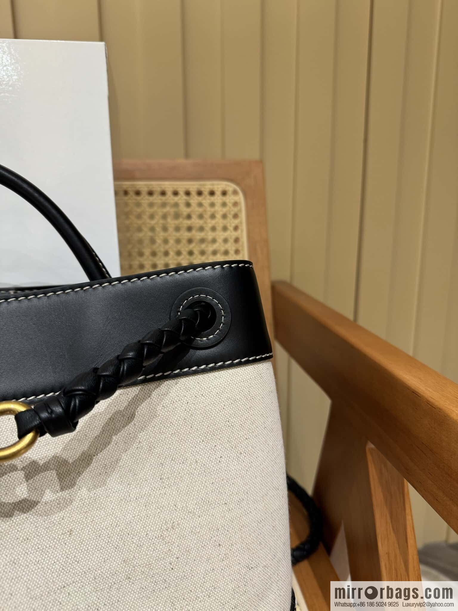 BV Medium Andiamond Handbag 766016 Black Patchwork