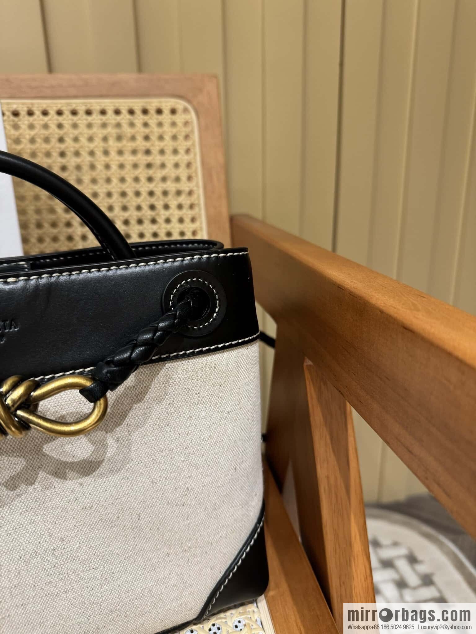 BV small Andiamond handbag 766014 black patchwork
