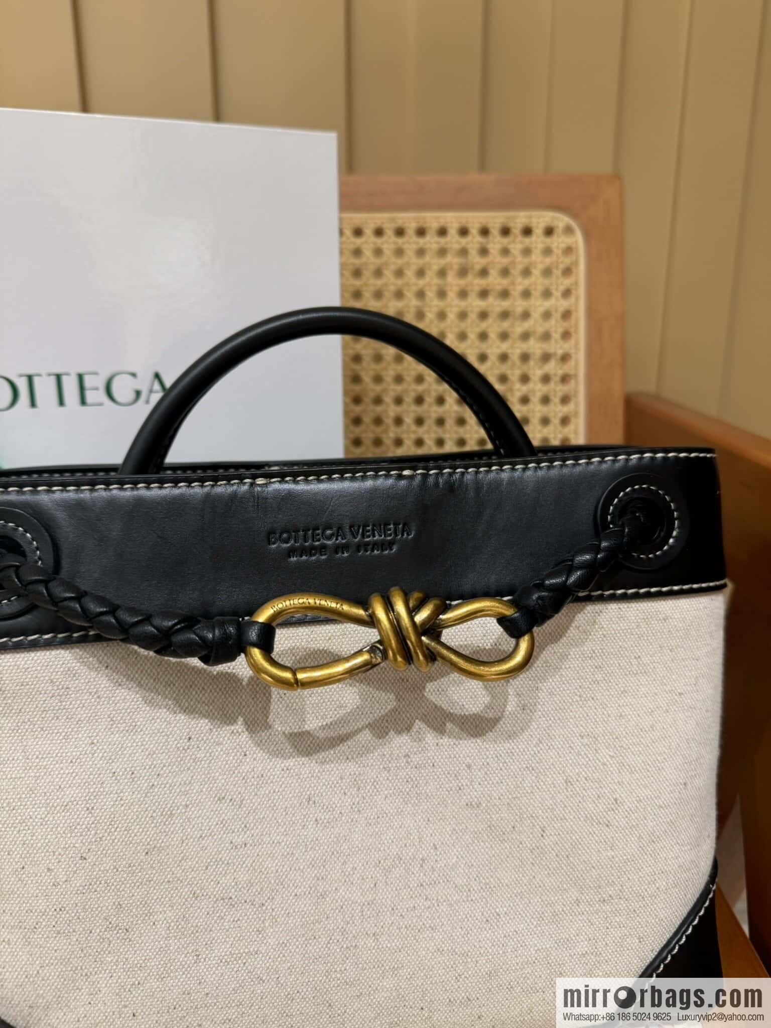 BV small Andiamond handbag 766014 black patchwork