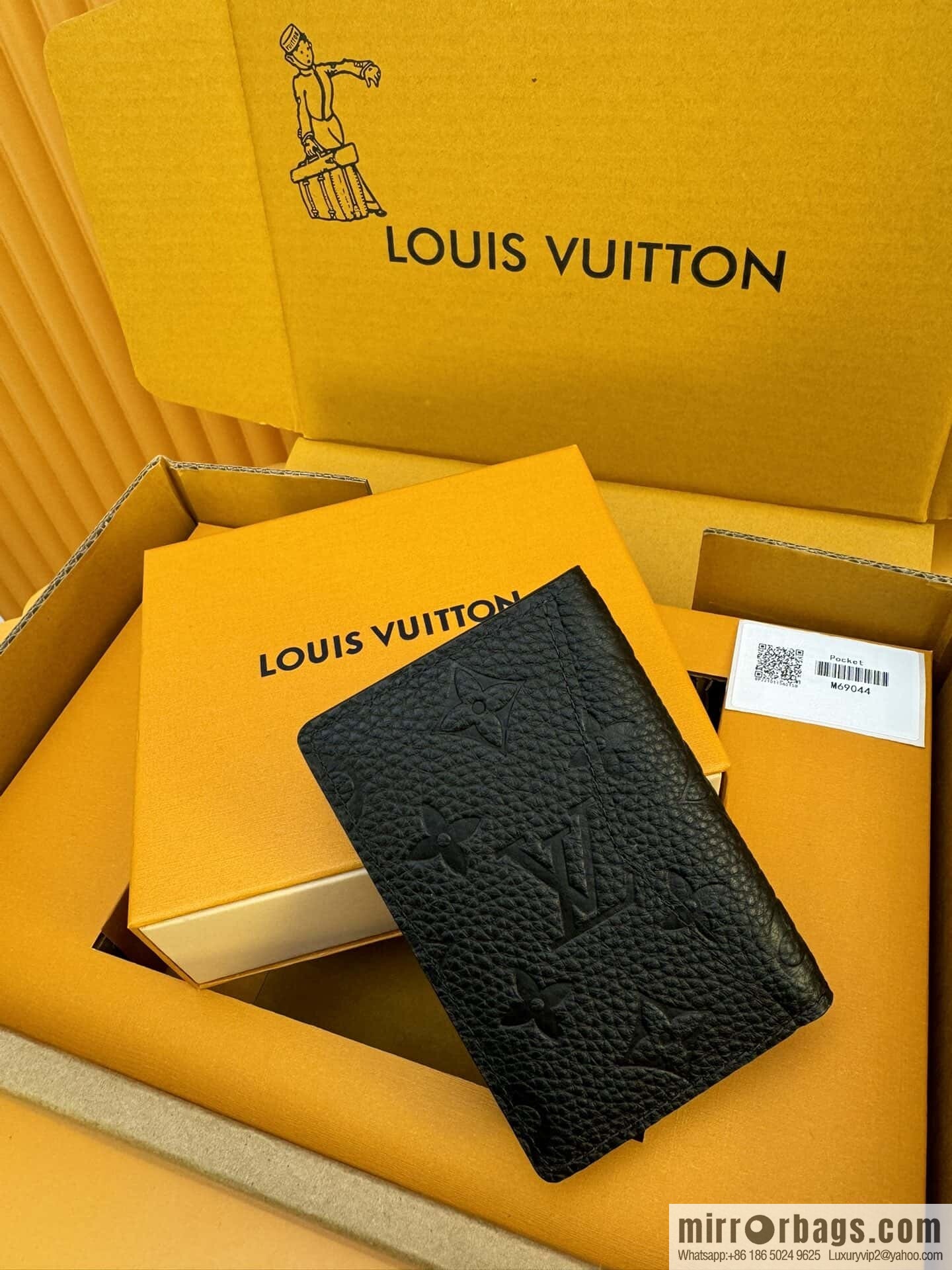 LV M69044 Pocket Wallet [Official Chip Version]