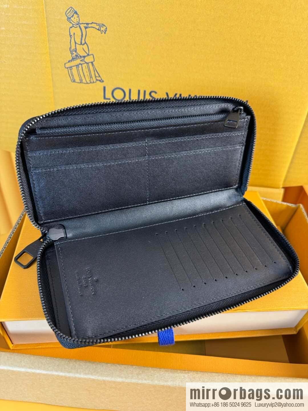 LV M69047 Zippy Vertical Wallet [Official Full Chip Edition]