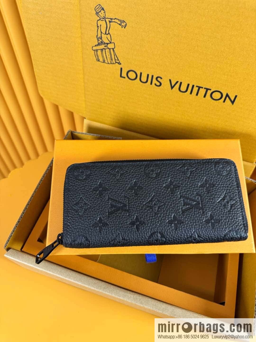 LV M69047 Zippy Vertical Wallet [Official Full Chip Edition]