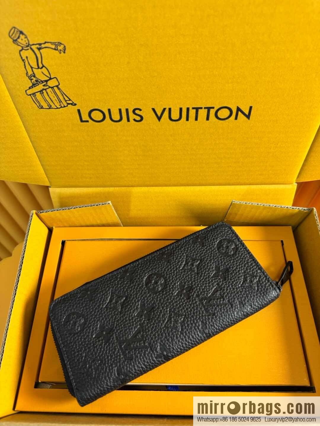 LV M69047 Zippy Vertical Wallet [Official Full Chip Edition]